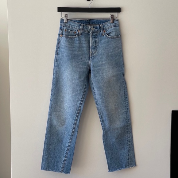 LEVI'S WEDGIE STRAIGHT JEAN in Rough Tide - Picture 2 of 7